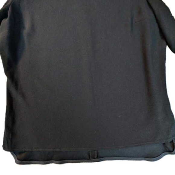 NWT Melanie Lyne Crepe Top with Gold Sequined Sleeves - Picture 5 of 9